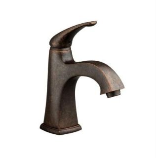 American Standard Copeland Single Hole 1 Handle Monoblock Bathroom Faucet with Speed Connect Drain in Oil Rubbed Bronze 7005.101.224