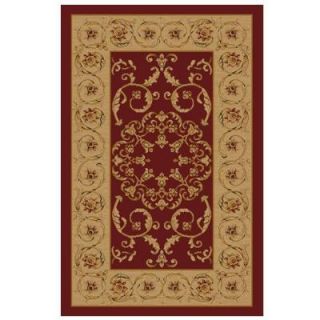 Orian Rugs Rochester Spanish Red 1 ft. 7 in. x 2 ft. 9 in. Accent Rug 211542