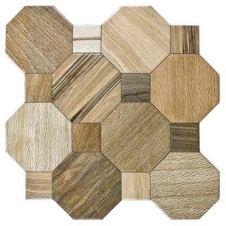 Merola Tile Kyoto Nogal 17 3/4 in. x 17 3/4 in. Ceramic Floor and Wall Tile (17.87 sq. ft. / case) FCG18KYN