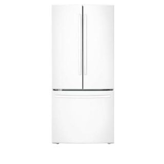 Samsung 21.6 cu. ft. French Door Refrigerator in White RF220NCTAWW