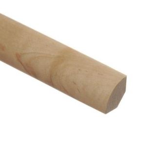 Zamma Maple Natural 3/4 in. Thick x 3/4 in. Wide x 94 in. Length Wood Quarter Round Molding 01400501942504
