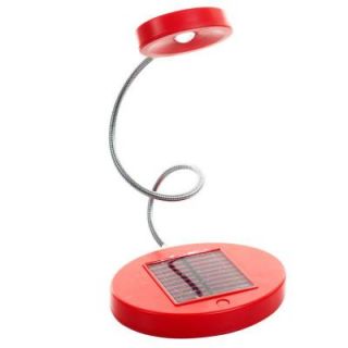Trademark 15.5 in. Red LED Desk Lamp 72 SL137