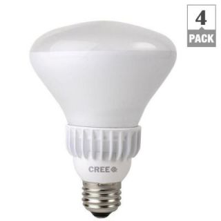 Cree 65W Equivalent Soft White (2700K) BR30 Dimmable LED Flood Light Bulb (4 Pack) BBR30 06527FLF 12DE26 1U100