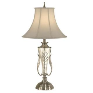 Dale Tiffany Barcelo 1 Light 30.5 in. Brushed Nickel Table Lamp SGT11184