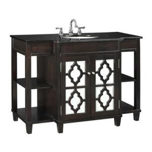 Home Decorators Collection Reflections 48 in. W x 35 in. H Bath Vanity in Espresso Frame 0920600800