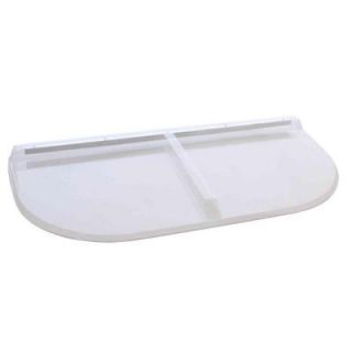 Shape Products 53 in. x 26 in. Polycarbonate U Shape Window Well Cover 5326UM