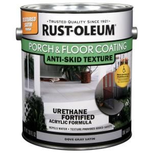Rust Oleum Porch and Floor 1 gal. Dove Gray Anti Skid Satin Coating (2 Pack) 246744