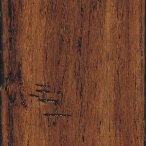 Home Legend Hand Scraped Strand Woven Spice 1/2 in. Thick x 5 1/8in.Wide x 72 7/8in. Length Solid Bamboo Flooring(25.93 sq.ft./case) HL214