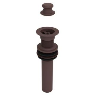 Brasstech 2 1/4 in. Lift and Turn Drain with No Overflow in Oil Rubbed Bronze 3201/10B