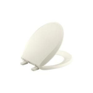 KOHLER Cachet Round Closed front Toilet Seat in Biscuit K 4689 96