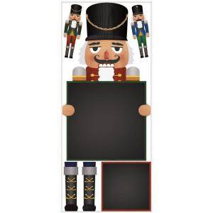 RoomMates 5 in. x 19 in. Nutcracker Chalkboard Peel and Stick Giant Wall Decals RMK2472GM