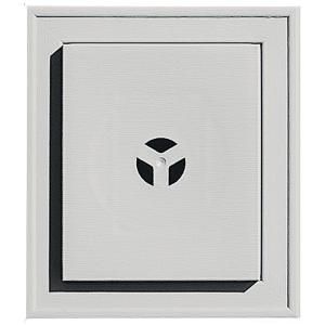 Builders Edge Square Mounting Block #030 Paintable 130110002030