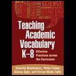 Teaching Academic Vocabulary K 8