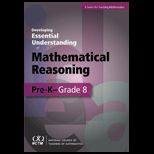 Developing Essential Understanding of Mathematical Reasoning for Teaching Mathematics in Prekindergarten Grade 8