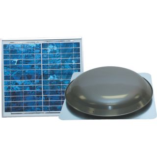 Ventamatic Solar Powered Ventilating Fan with Panel   Roof  Mounted Ventilator,