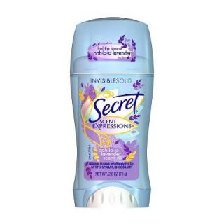 Secret Scent Expressions Invisible Solid Ooh La La Lavender Antiperspirant &