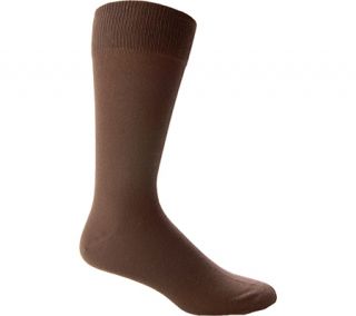 Mens Florsheim Cotton Solid Anklet W7020U6 (6 pairs)   Taupe Dress Socks