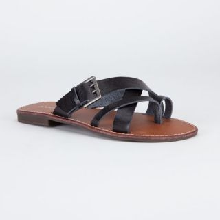 Cable Womens Sandals Black In Sizes 6.5, 7, 10, 6, 8, 9, 7.5, 8.5 For Wo