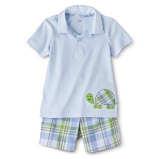 Just One YouMade by Carters Boys 2 Piece Set   Blue/Green 12 M