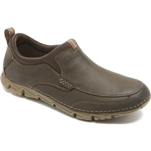 Rockport Mens Rocsports Lite 2 Moc Slip Chocolate Shoes, Size 14 W   V76951