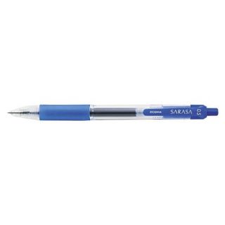 Zebra Sarasa Retractable Gel Pen, Fine   Blue Ink (12 Per Set)