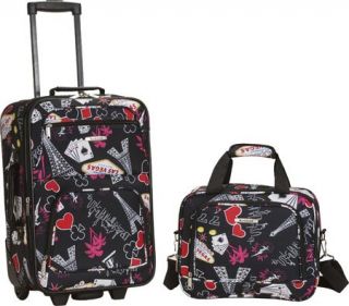 Rockland 2 Piece Luggage Set F102   Vegas Luggage Sets