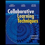 Collaborative Learning Techniques  Handbook for College Faculty