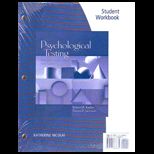 Psychological Testing   Workbook (Loose)