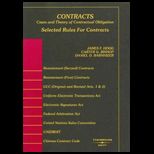 Contracts  Cases and Theory of Obligation Statutory Supplement, 2008 Edition