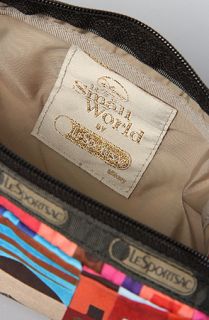 LeSportsac The Disney x LeSportsac Rectangular Cosmetic Bag With Charm in Wondrous Journey