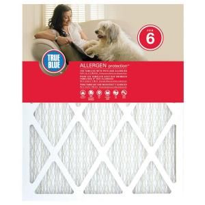 True Blue 14 in. x 30 in. x 1 in. Allergen and Pet Protection Air Filter (4 Pack) 314301.4
