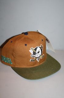 And Still x For All To Envy Vintage Anaheim Mighty Ducks snapback hat NWT