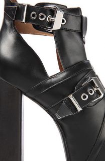 Jeffrey Campbell Shoe Colton in Black Leather