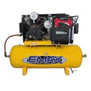 EMAX 120 Gal. 24 HP Gas Horizontal Air Compressor with Honda Engine EGES24120T