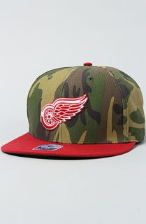 47 Brand Hats The Red Wings Camo Backscratcher Snapback Cap in Camo