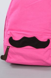 *MKL Accessories The Mustache Backpack in Pink