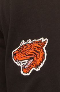 Crooks and Castles The CRKS Tiger Camo Crewneck Sweatshirt in Black