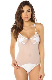 Minimale Animale Bathing Suit Golden Triangle in White