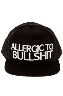 Entree Hat Allergic To BS Snapback in Black