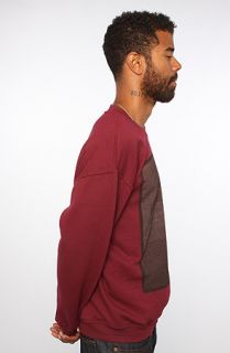 Civil The Hand of Faith Crewneck in Maroon