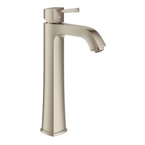 GROHE Grandera Deck Mount 1 Handle Low Arc Bathroom Faucet in StarLight Chrome 23314EN0