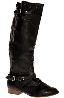 Sole La Vie The Dakkeni 3 Knee Boot in Black