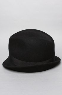 Grace Hats Tokyo The Asymmetry Felt Hat in Black