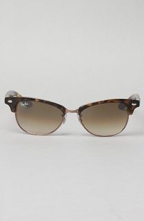 Ray Ban The Cathy Clubmaster Sunglasses in Tortoise and Brown