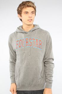Fourstar Clothing The Arched Pullover Hoody in Gunmetal Heather