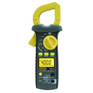General Tools 400 Amp AC/DC Auto Ranging Clamp Meter with True RMS DAMP68