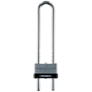 Brinks Home Security 1 13/16 in. (45 mm) Laminated Steel Warded Lock with 6 in. Adjustable Shackle 172 44061