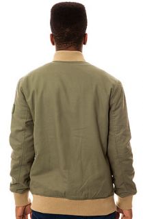 Black Scale Jacket Crow 2 in Olive Green