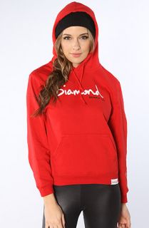 Diamond Supply Co. The OG Script Hoodie in Red