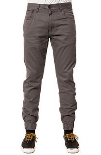 Elwood The Bedoford 5 Pocket Elastic Cuff Pants in Dark Gray